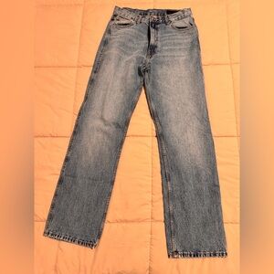 Zara Straight Leg Blue Jeans
